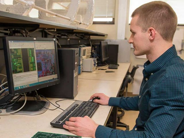 connor in the lab