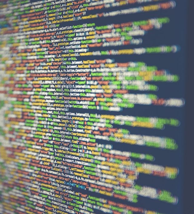 image of a computer screen with code