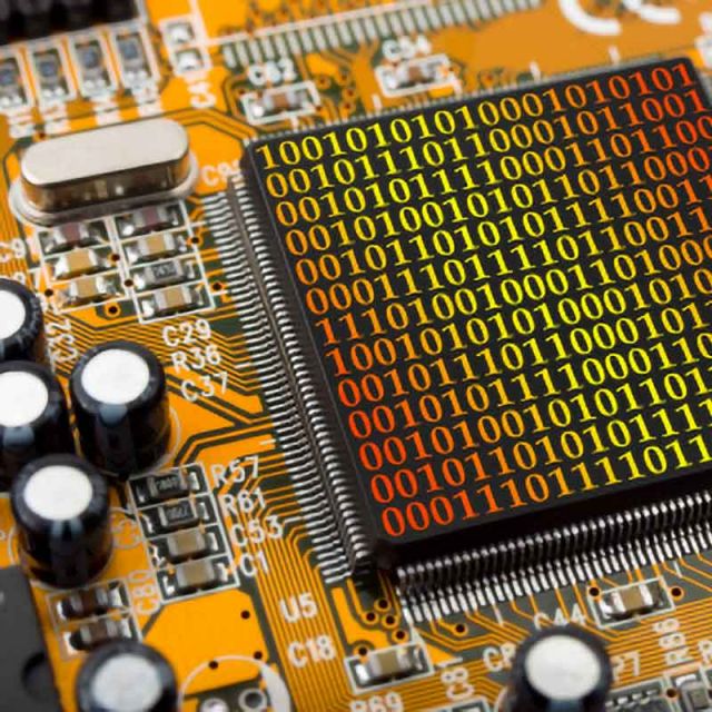 illustration of VLSI board