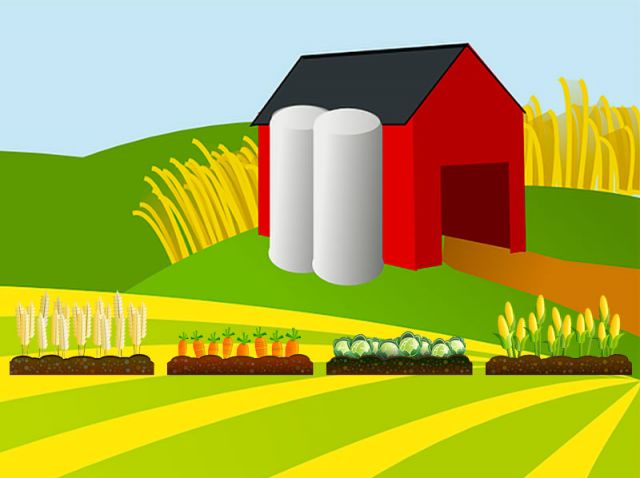image of a farm