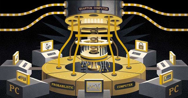 illustration of a probablistic computer